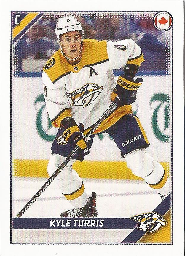 Kyle Turris #289 Nashville Predators | 2019-20 Topps NHL Sticker Collection