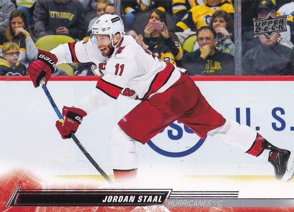 Jordan Staal #289 Carolina Hurricanes | 2022-23 Upper Deck