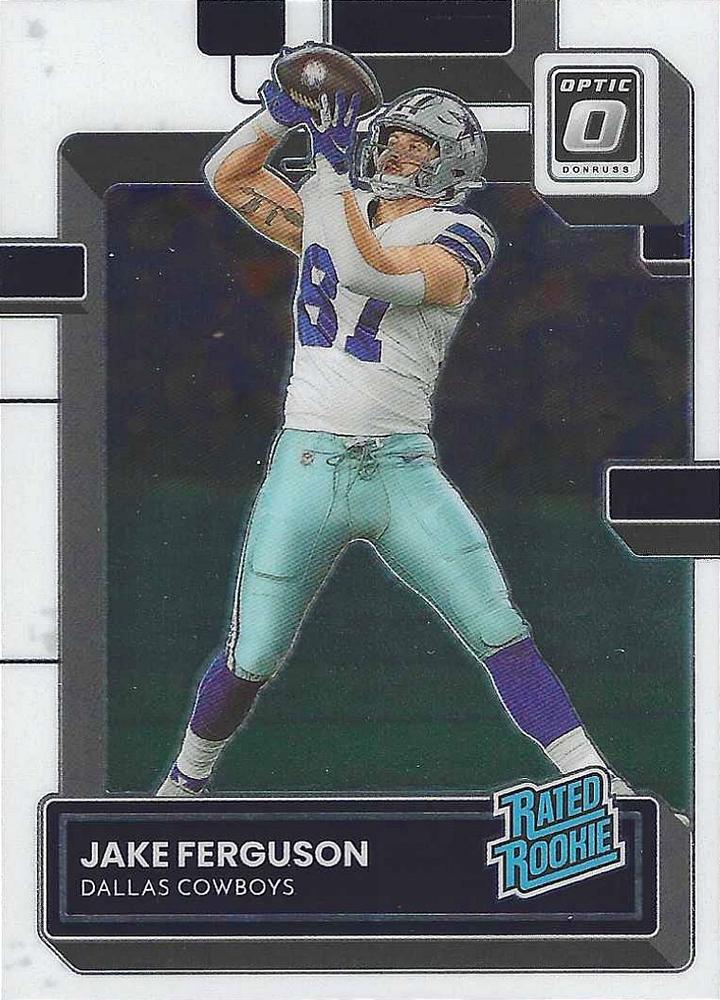 Jake Ferguson #289 Dallas Cowboys | 2022 Donruss Optic | NFL Football