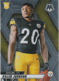 Kaleb Johnson #289 Pittsburgh Steelers | 2025 Panini Mosaic | NFL Football
