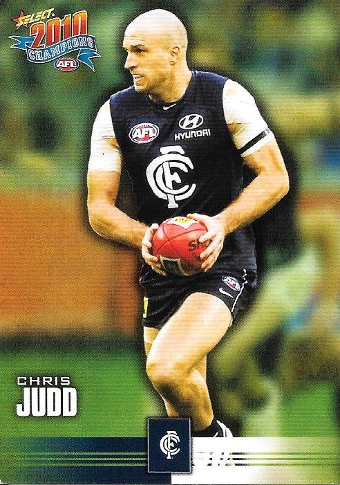 Chris Judd #28 Carlton Blues | 2010 Select AFL Champions