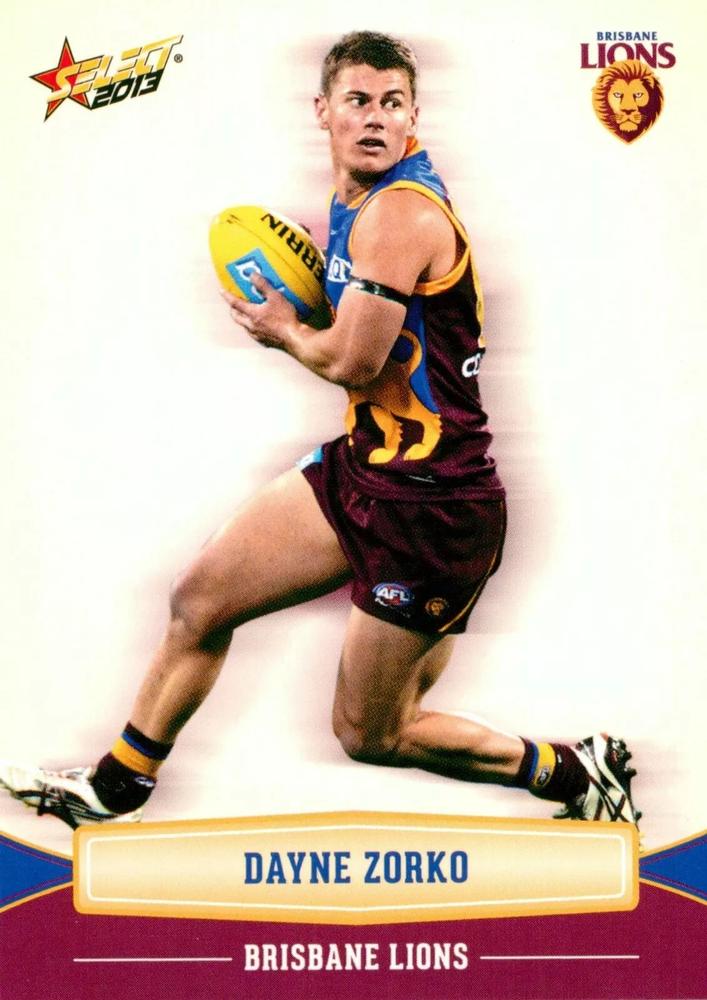 Dayne Zorko #28 Brisbane Lions | 2013 Select AFL Champions