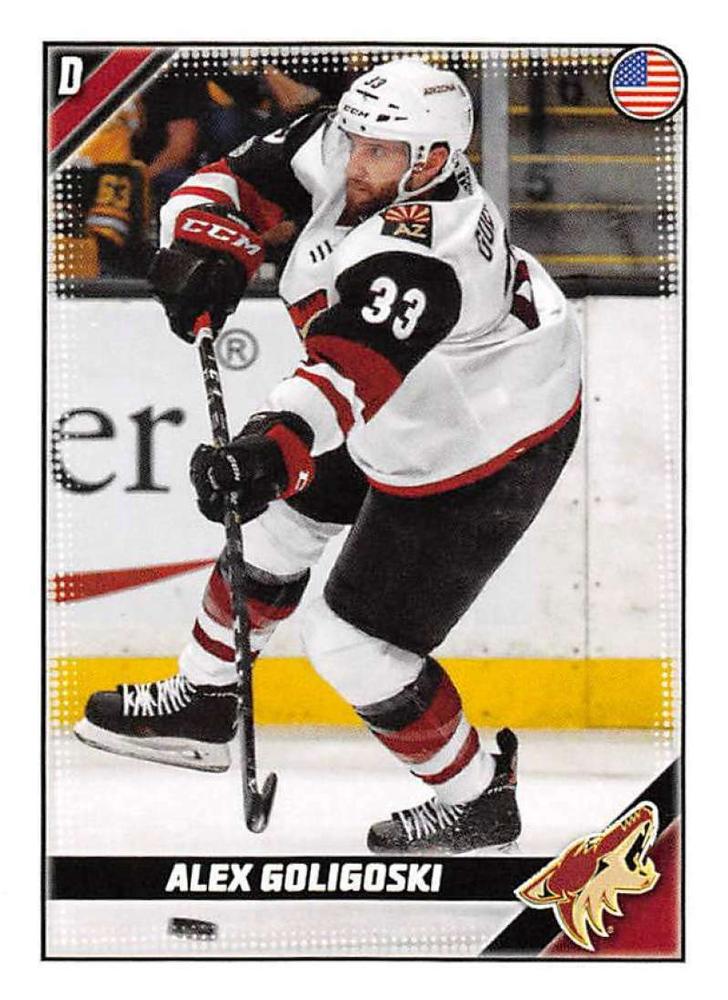 Alex Goligoski #28 Arizona Coyotes | 2019-20 Topps NHL Sticker Collection