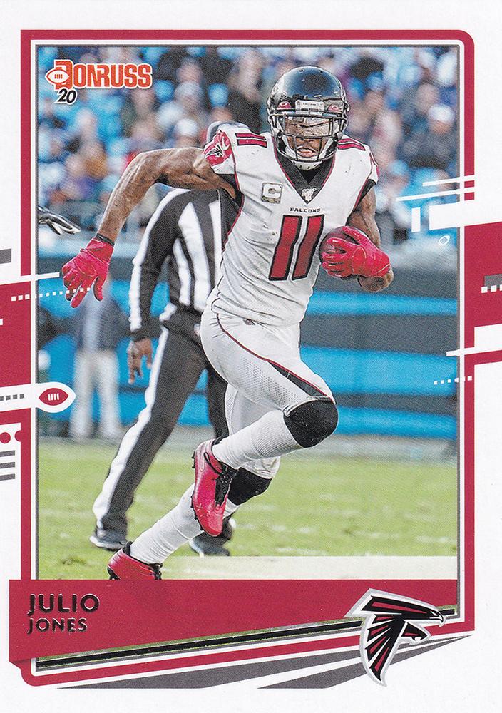 Julio Jones #28 Atlanta Falcons | 2020 Panini Donruss | NFL Football