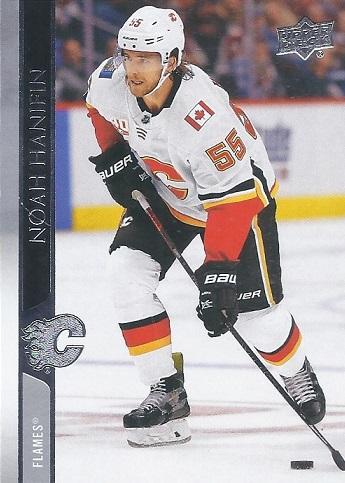 Noah Hanifin #28 Calgary Flames | 2020-21 Upper Deck