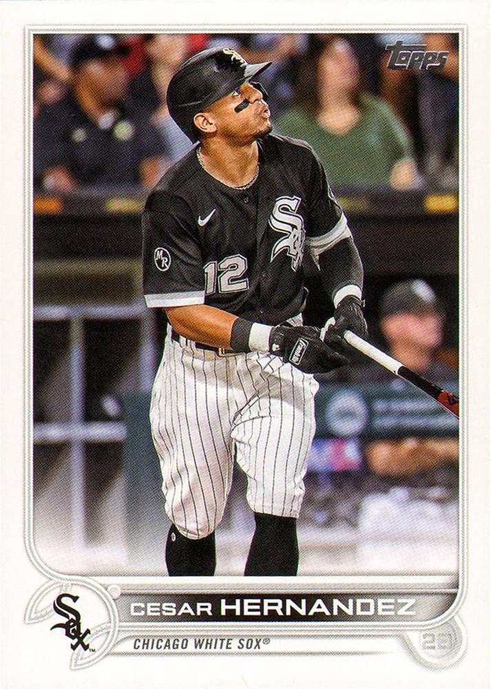 Cesar Hernandez #28 Chicago White Sox | 2022 Topps
