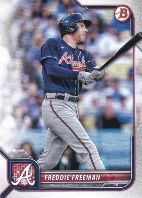 Freddie Freeman #28 Atlanta Braves | 2022 Bowman