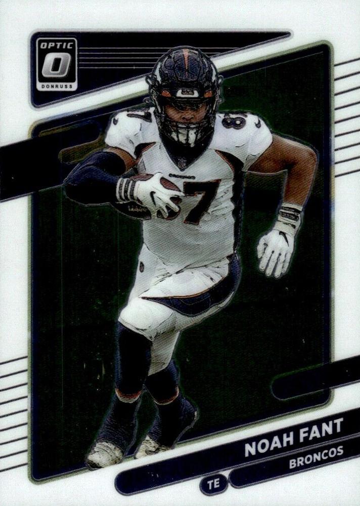 Noah Fant #28 Denver Broncos | 2021 Donruss Optic | NFL Football