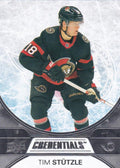 Tim Stutzle #28 Ottawa Senators | 2021-22 Upper Deck Credentials