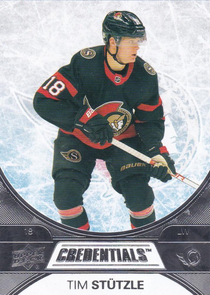 Tim Stutzle #28 Ottawa Senators | 2021-22 Upper Deck Credentials