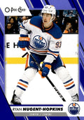 Ryan Nugent-Hopkins #28 Edmonton Oilers | 2023-24 O-Pee-Chee Blue Border