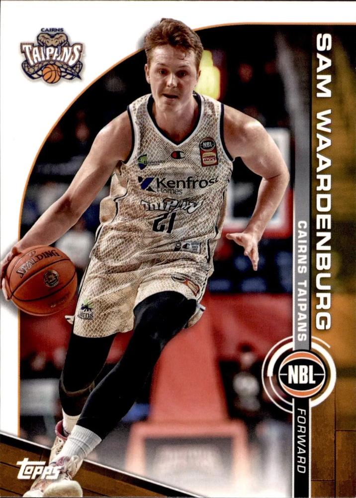 Sam Waardenburg #28 Cairns Taipans | 2023-24 Topps NBL
