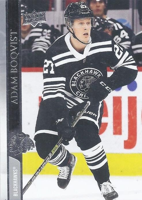 Adam Boqvist #290 Chicago Blackhawks | 2020-21 Upper Deck