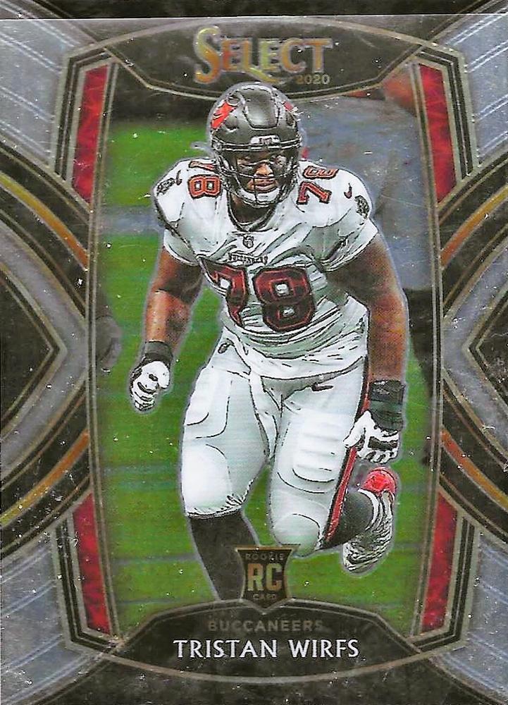 Tristan Wirfs #290 Tampa Bay Buccaneers | 2020 Panini Select |  | NFL Football