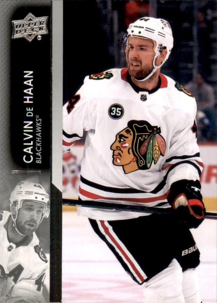Calvin de Haan #290 Chicago Blackhawks | 2021-22 Upper Deck