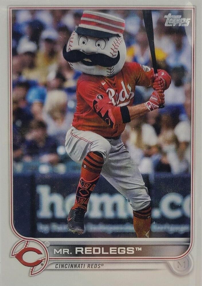 Mr. Redlegs #290 Cincinnati Reds (Mascot, insert in Series 2) | 2022 Topps
