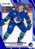Sheldon Dries #290 Vancouver Canucks | 2023-24 O-Pee-Chee Blue Border