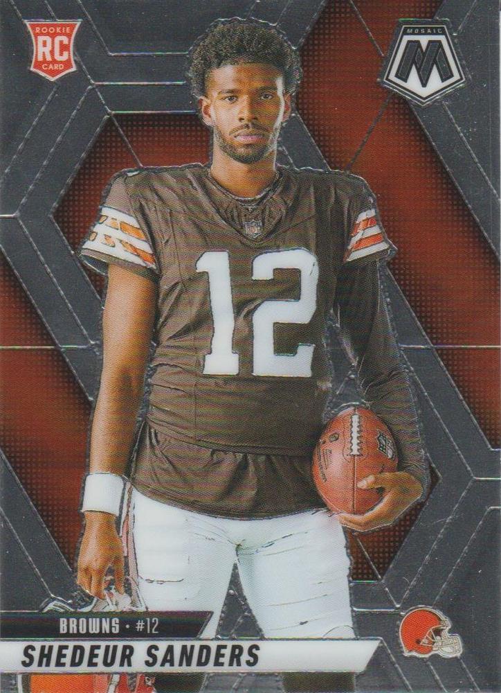 Shedeur Sanders #290 Cleveland Browns | 2025 Panini Mosaic | NFL Football