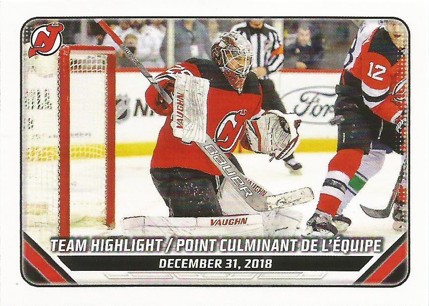 2018/19 Team Highlight #291 | 2019-20 Topps NHL Sticker Collection