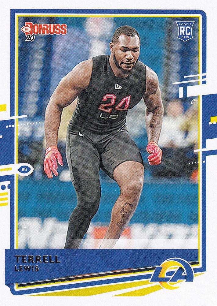 Terrell Lewis #291 Los Angeles Rams | 2020 Panini Donruss | NFL Football