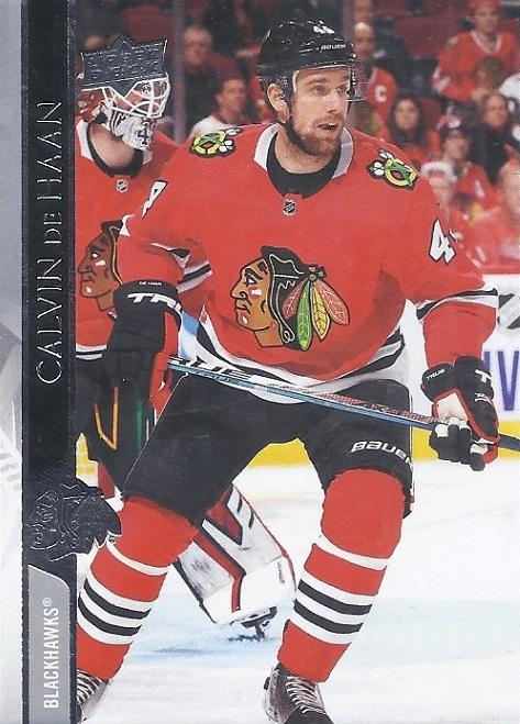 Calvin de Haan #291 Chicago Blackhawks | 2020-21 Upper Deck