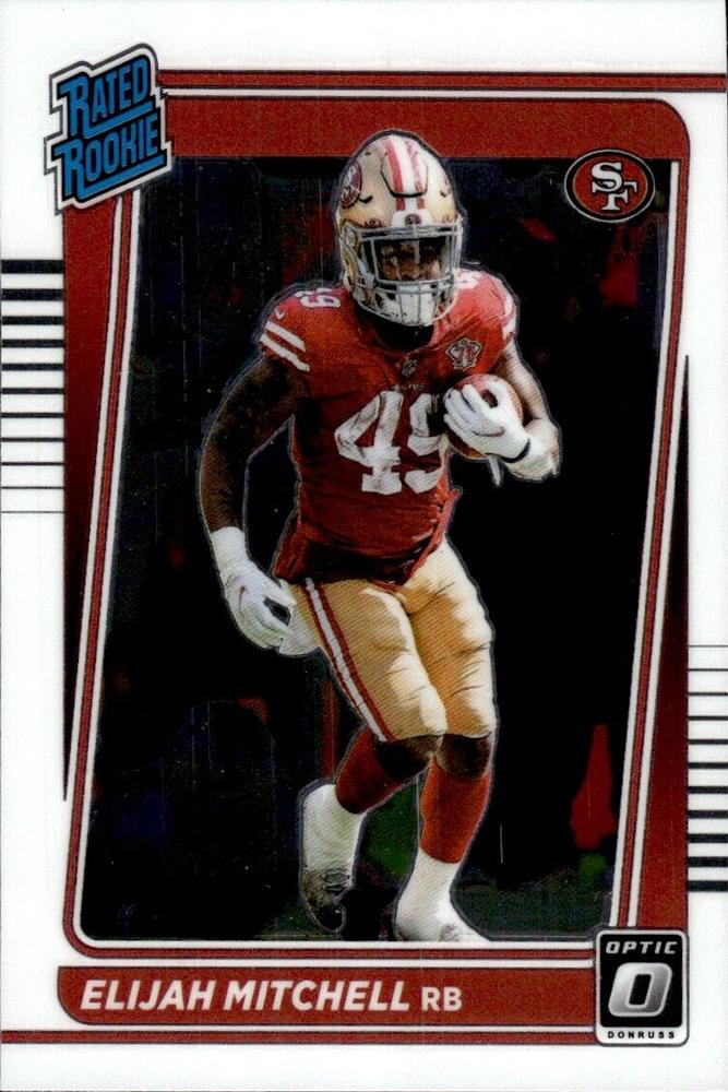 Elijah Mitchell #291 San Francisco 49ers | 2021 Donruss Optic | NFL Football