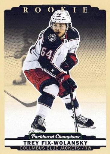 Trey Fix-Wolansky #291 Columbus Blue Jackets | 2022-23 Parkhurst Champions