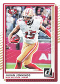Jauan Jennings #291 San Francisco 49ers | 2025 Donruss | NFL Football