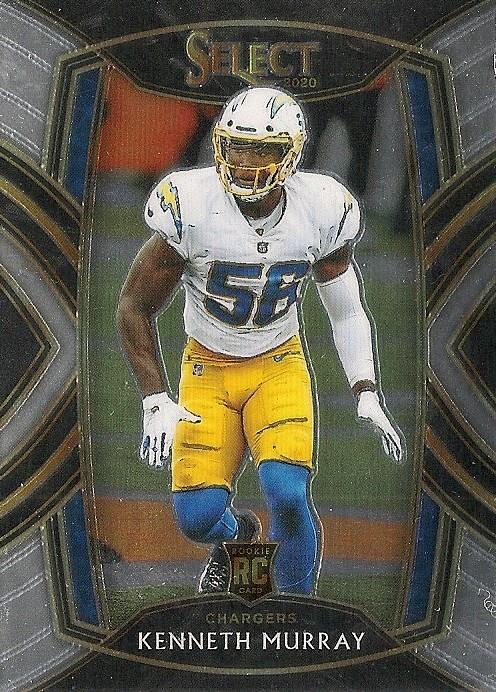 Kenneth Murray #292 Los Angeles Chargers | 2020 Panini Select |  | NFL Football