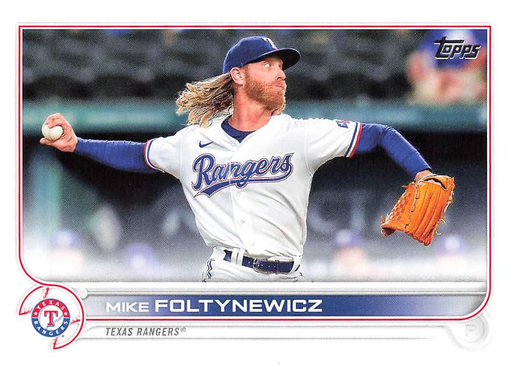 Mike Foltynewicz #293 Texas Rangers | 2022 Topps
