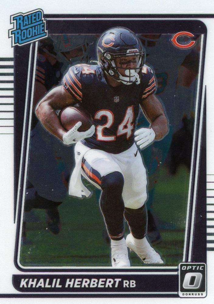 Khalil Herbert #293 Chicago Bears | 2021 Donruss Optic | NFL Football
