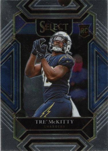 Tre' McKitty #293 Los Angeles Chargers | 2021 Panini Select |  | NFL Football