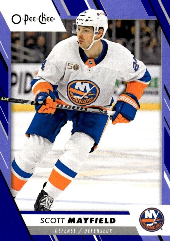 Scott Mayfield #293 New York Islanders | 2023-24 O-Pee-Chee Blue Border