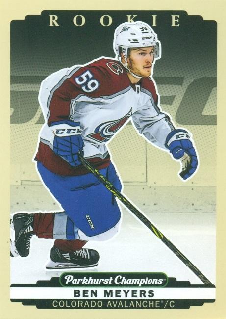 Ben Meyers #293 Colorado Avalanche | 2022-23 Parkhurst Champions