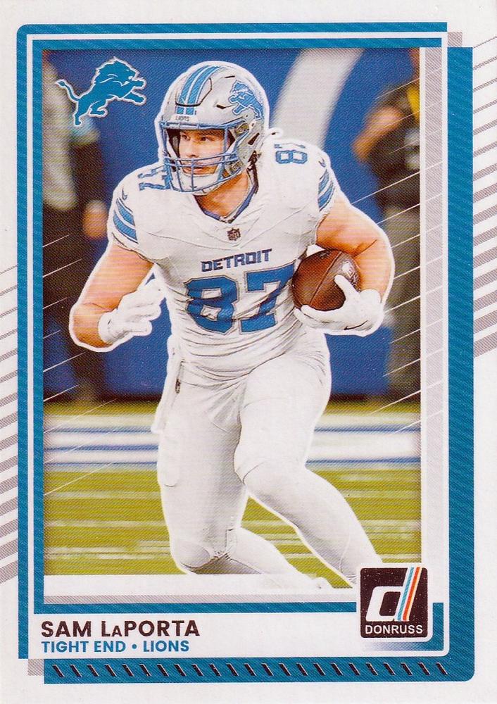 Sam LaPorta #293 Detroit Lions | 2025 Donruss | NFL Football