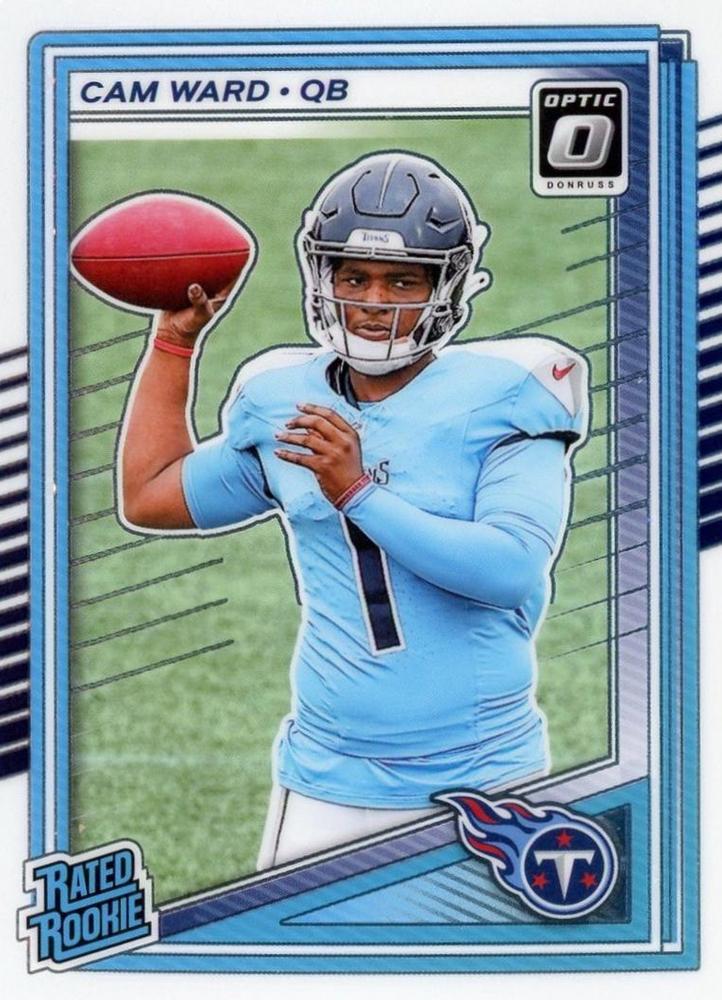 Cam Ward #293 Tennessee Titans | 2025 Donruss Optic | NFL Football