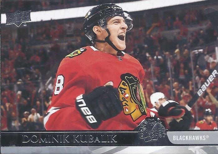 Dominik Kubalik #294 Chicago Blackhawks | 2020-21 Upper Deck