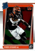 Chris Evans #294 Cincinnati Bengals | 2021 Donruss Optic | NFL Football