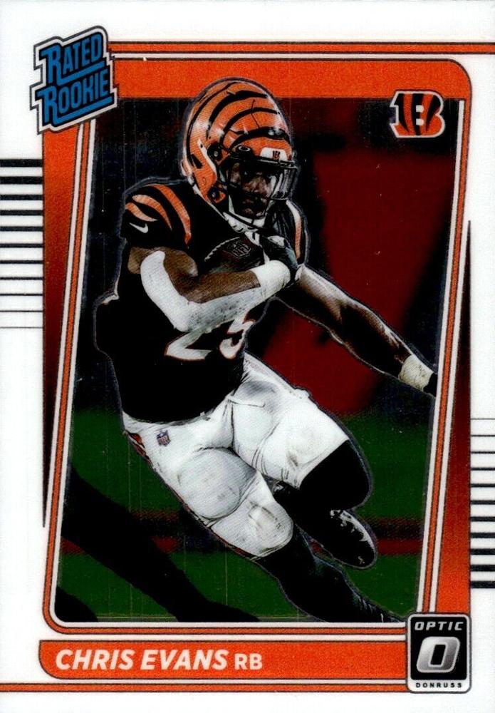 Chris Evans #294 Cincinnati Bengals | 2021 Donruss Optic | NFL Football