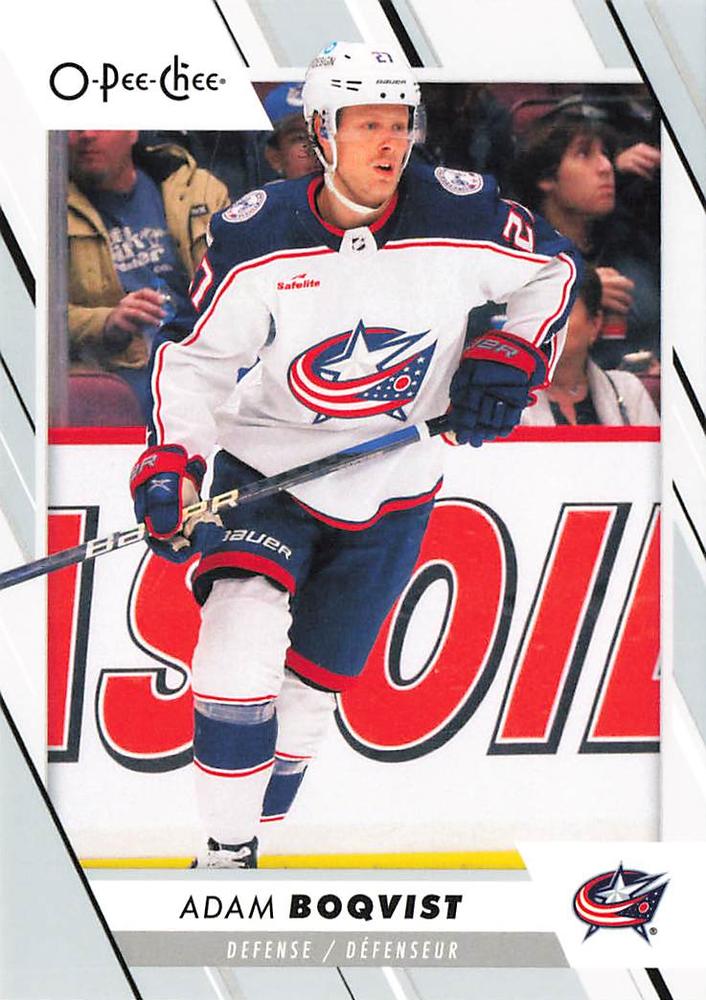 Adam Boqvist #294 Columbus Blue Jackets | 2023-24 O-Pee-Chee Hockey
