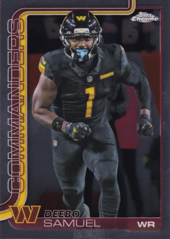 Deebo Samuel #294 Washington Commanders | 2025 Topps Chrome | NFL Football