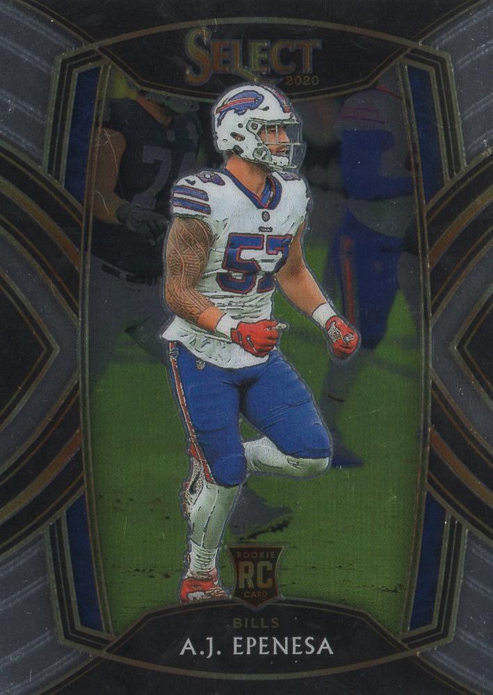 A.J. Epenesa #295 Buffalo Bills | 2020 Panini Select |  | NFL Football