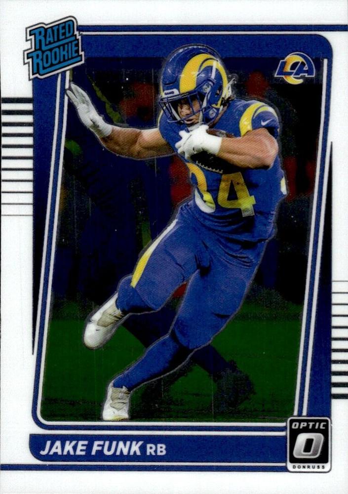 Jake Funk #295 Los Angeles Rams | 2021 Donruss Optic | NFL Football