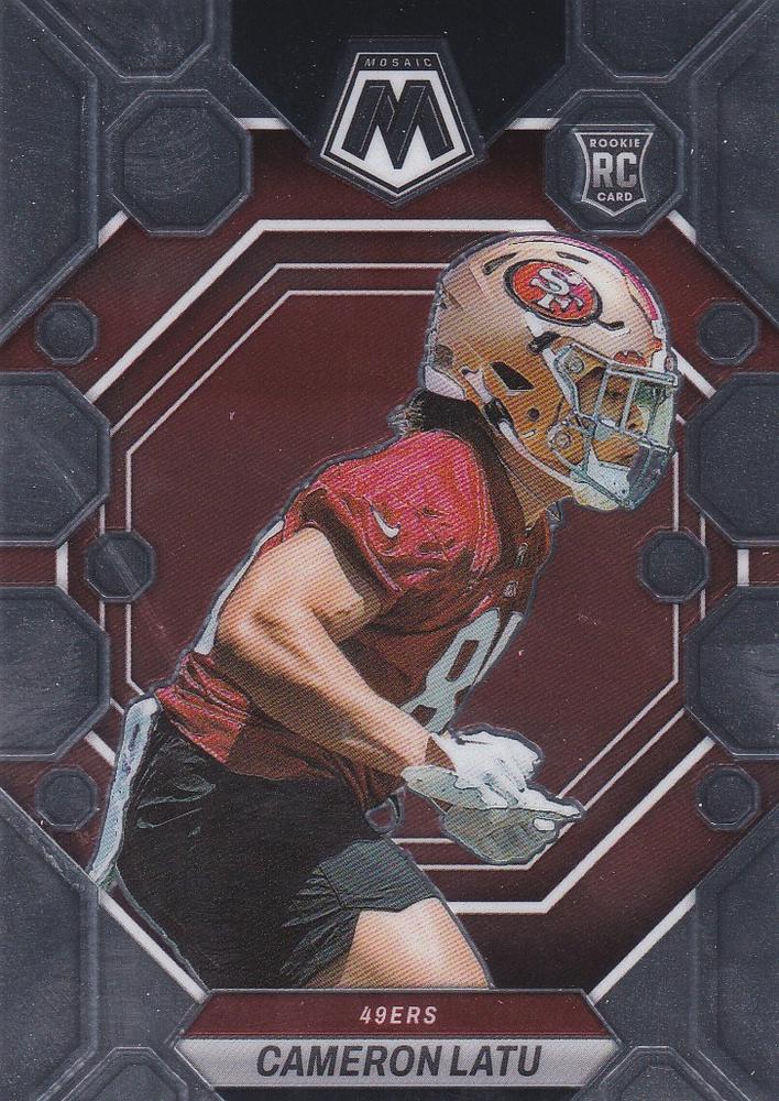 Cameron Latu #295 San Francisco 49ers | 2023 Panini Mosaic | NFL Football