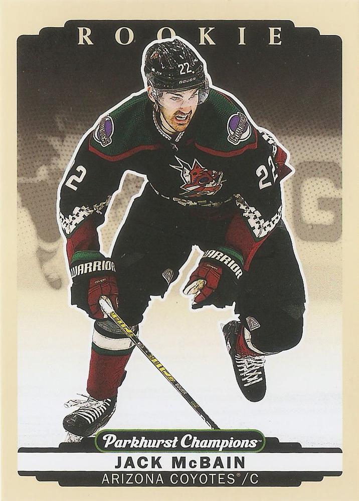 Jack McBain #295 Arizona Coyotes | 2022-23 Parkhurst Champions
