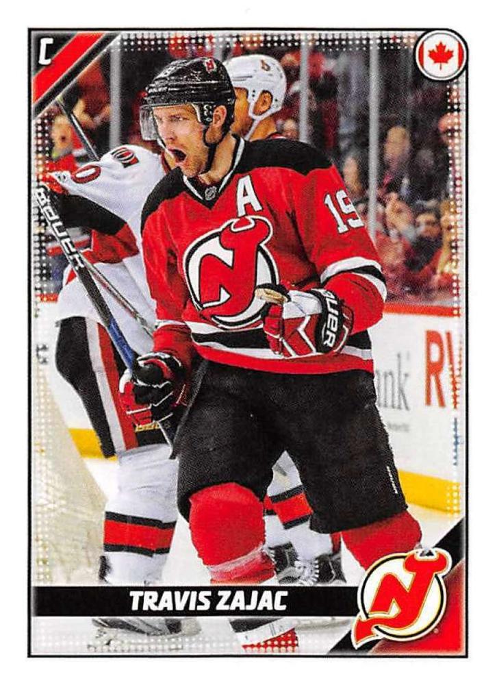 Travis Zajac #296 New Jersey Devils | 2019-20 Topps NHL Sticker Collection