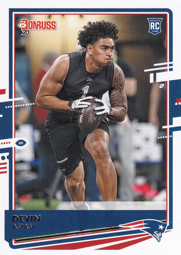Devin Asiasi #296 New England Patriots | 2020 Panini Donruss | NFL Football