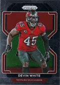 Devin White #296 Tampa Bay Buccaneers | 2021 Panini Prizm | NFL Football