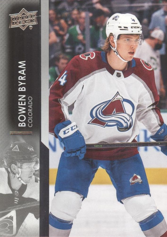 Bowen Byram #296 Colorado Avalanche | 2021-22 Upper Deck