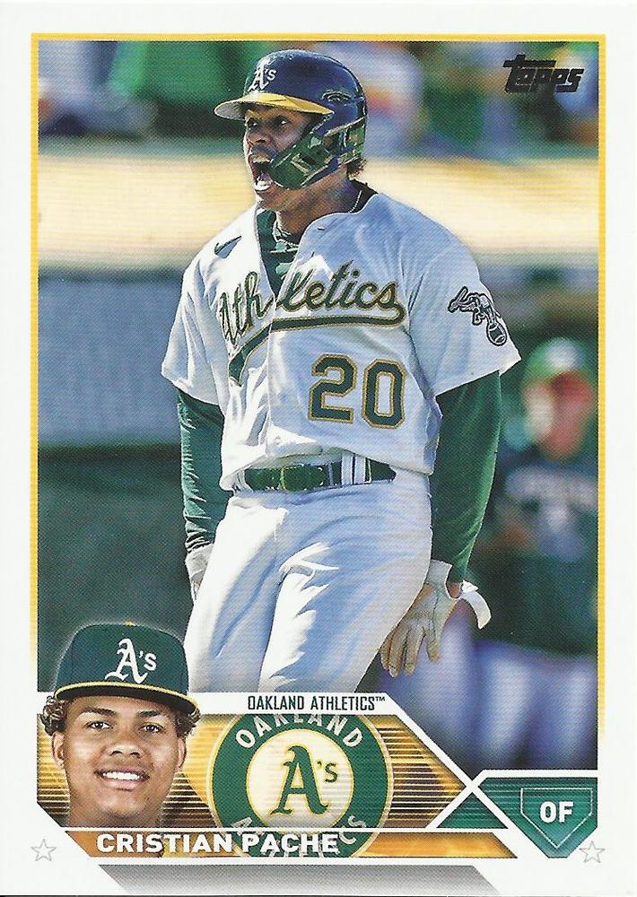 Cristian Pache #296 Oakland Athletics | 2023 Topps